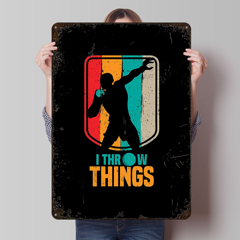 Retro Gaming Gift Ideas - لافتة معدنية مخصصة بتصميم ريترو عتيق،