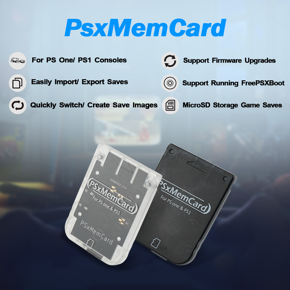 Memory Card Ps1 - PSxmemcard حفظ تخزين بيانات الألعاب لوحدة