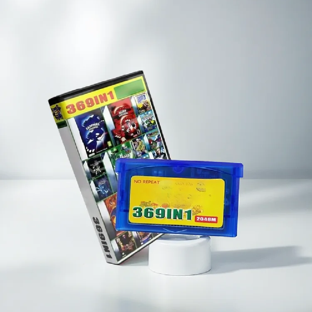 Retro Game Card - بطاقة ألعاب GBA تحتوي على 369