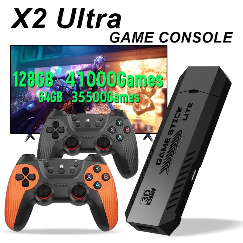 Retro Gaming Com - عصا ألعاب X2 Ultra Pro ريترو