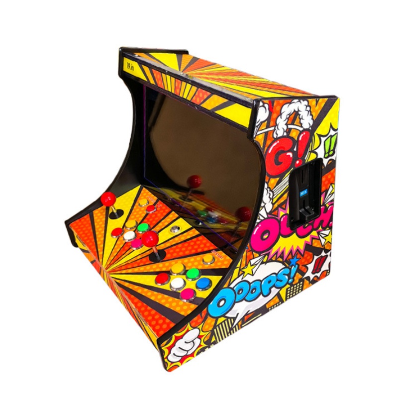 Retro Gaming Cabinet - شاشة LCD مقاس 19 بوصة، جهاز