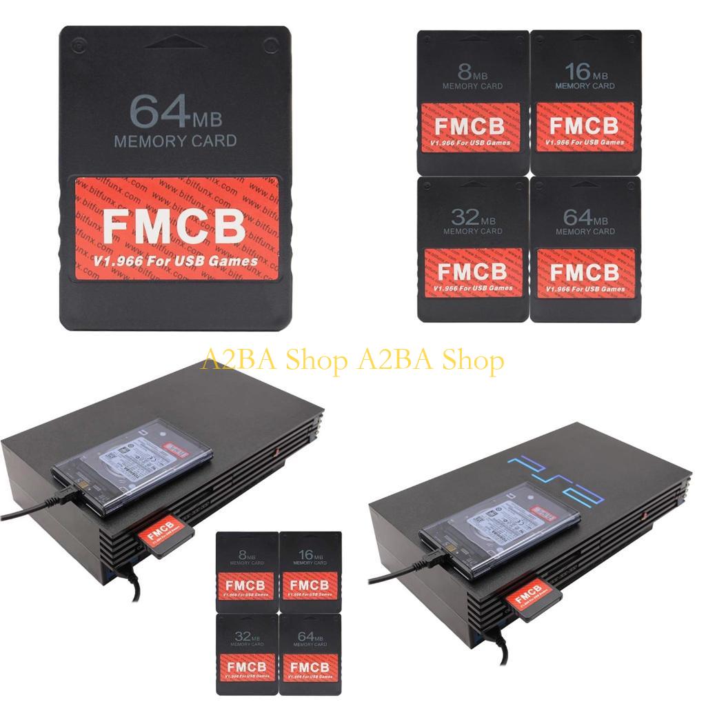 Memory Card Ps1 - A2BA FMCB بطاقات اللعبة المجانية v1.966