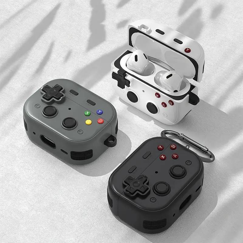 Retro Gaming Cabinet - سماعة واقية ل Airpods 4 2024