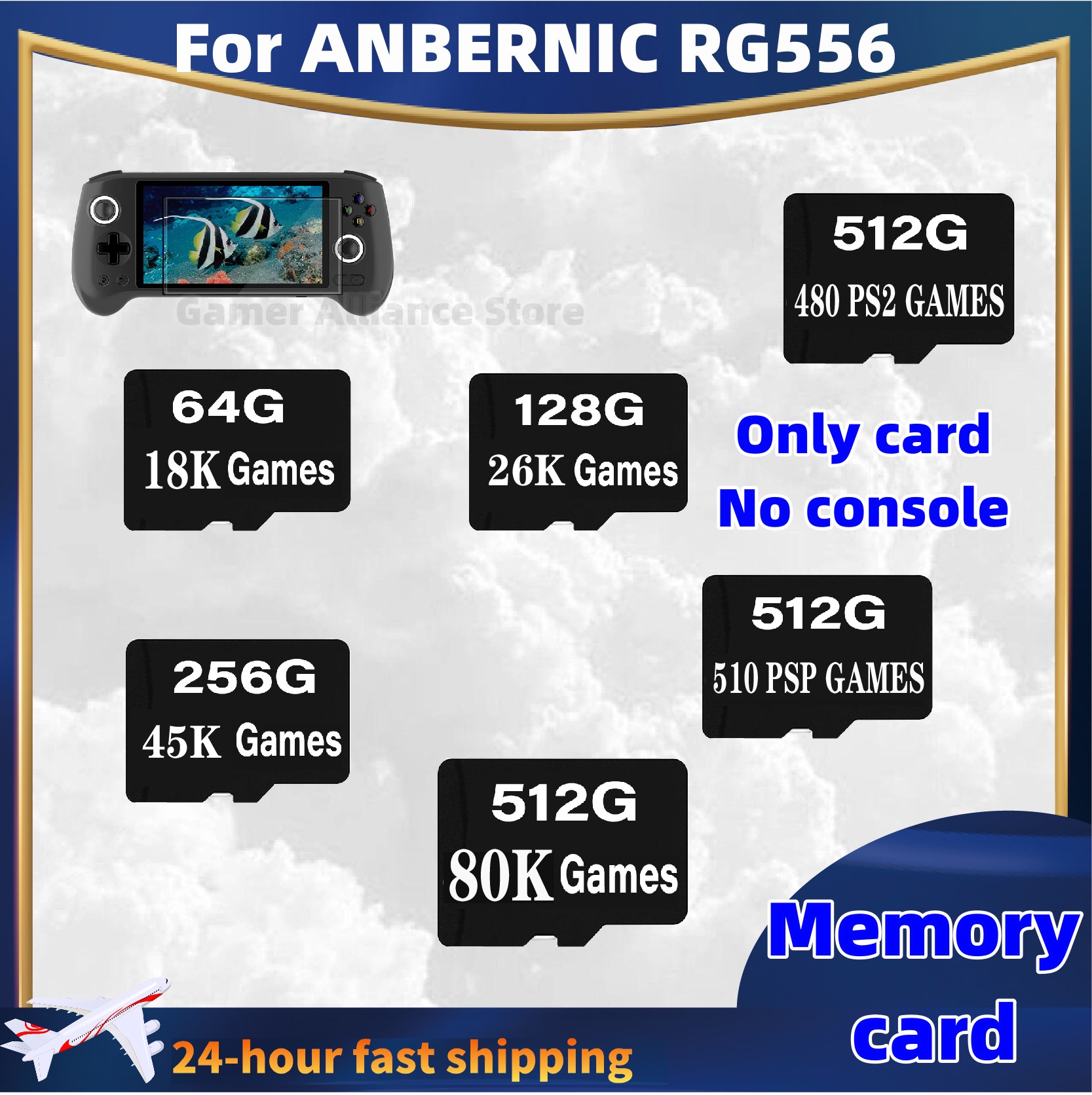 Memory Card Ps1 - وحدة التحكم المحمولة باليد Anbernic RG556