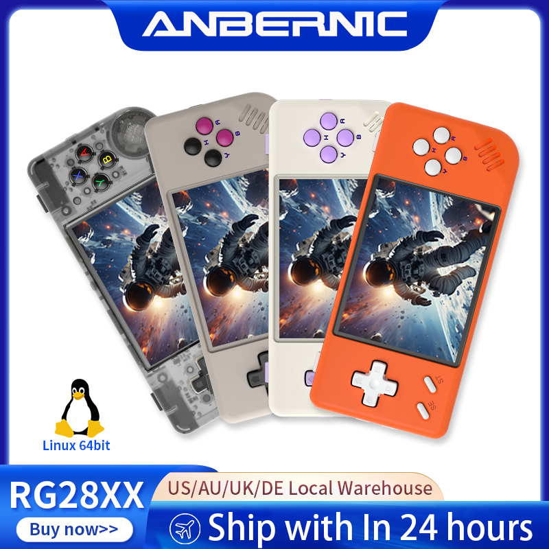 Retro Gaming Com - جهاز ألعاب محمول ANBERNIC RG28XX بنظام