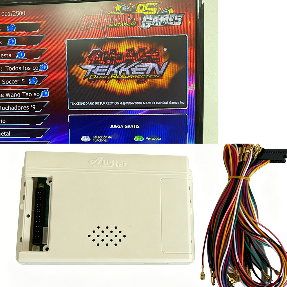 Retro Gaming Cabinet - صندوق ألعاب أركيد بنظام Pandora OS