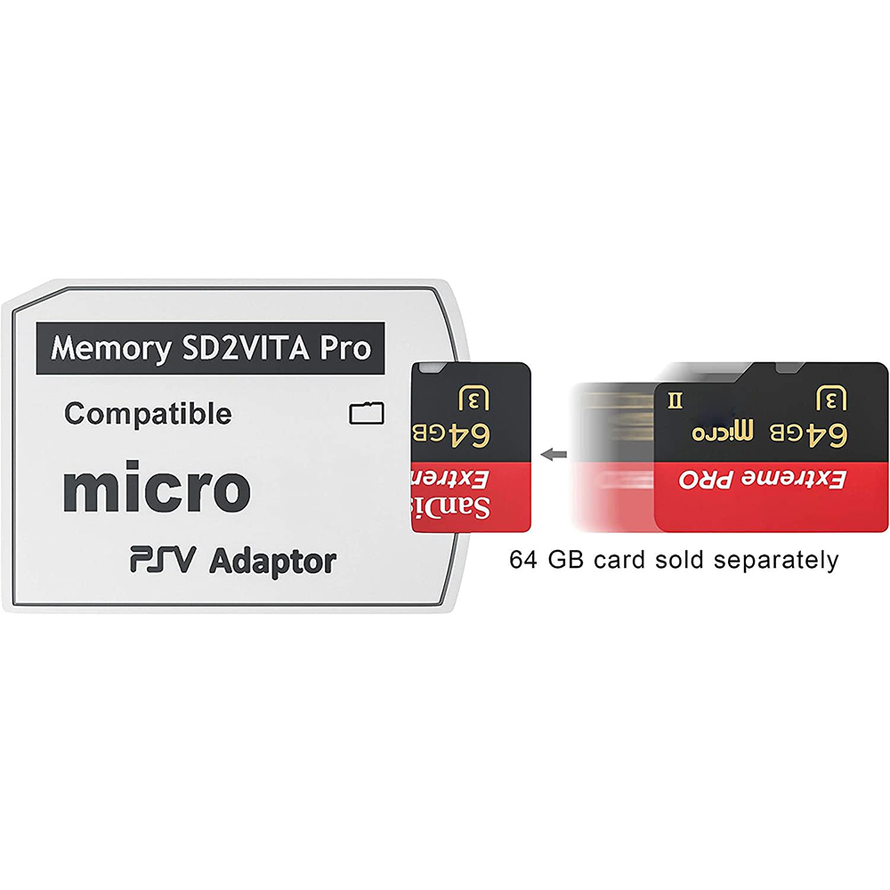 محول بطاقة الذاكرة SD2Vita PS  - مراجعة Memory Card Ps1 وسعره