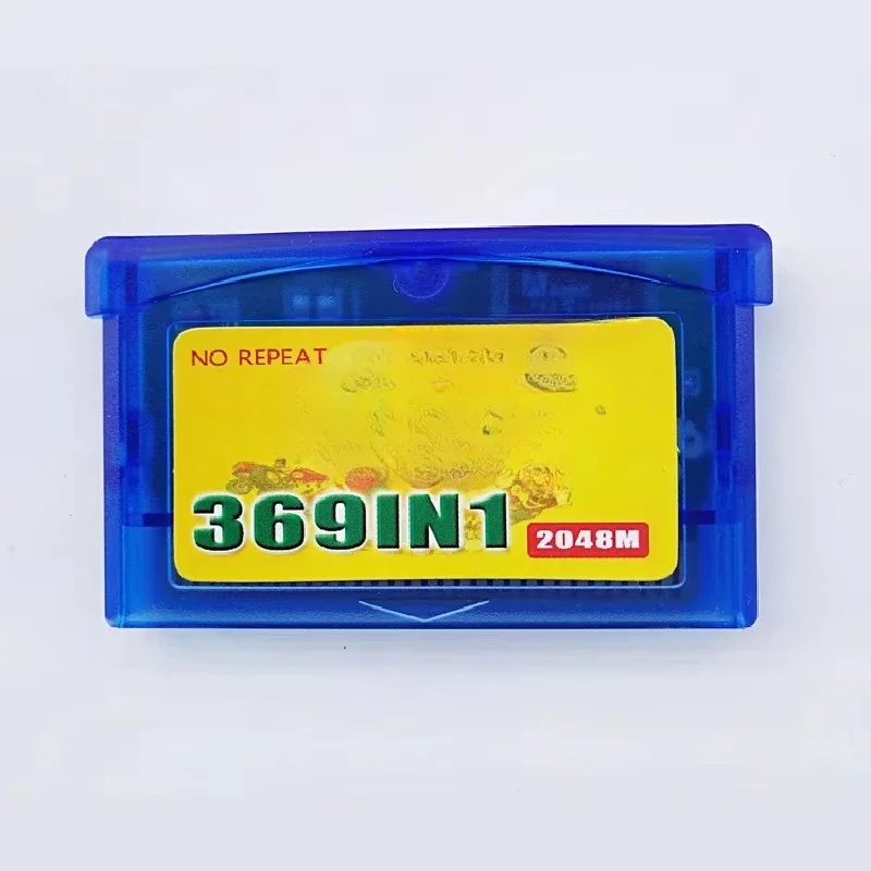 بطاقة ألعاب GBA تحتوي على 369  - مراجعة Retro Game Card وسعره