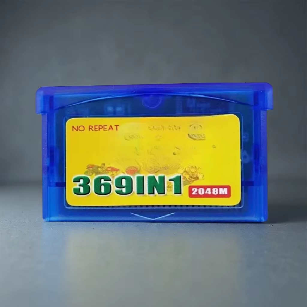 بطاقة ألعاب GBA تحتوي على 369  - مراجعة Retro Game Card وسعره