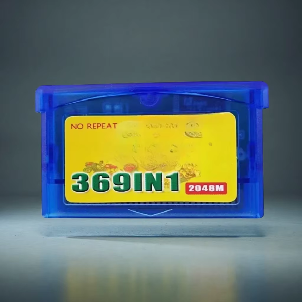 بطاقة ألعاب GBA تحتوي على 369  - مراجعة Retro Game Card وسعره