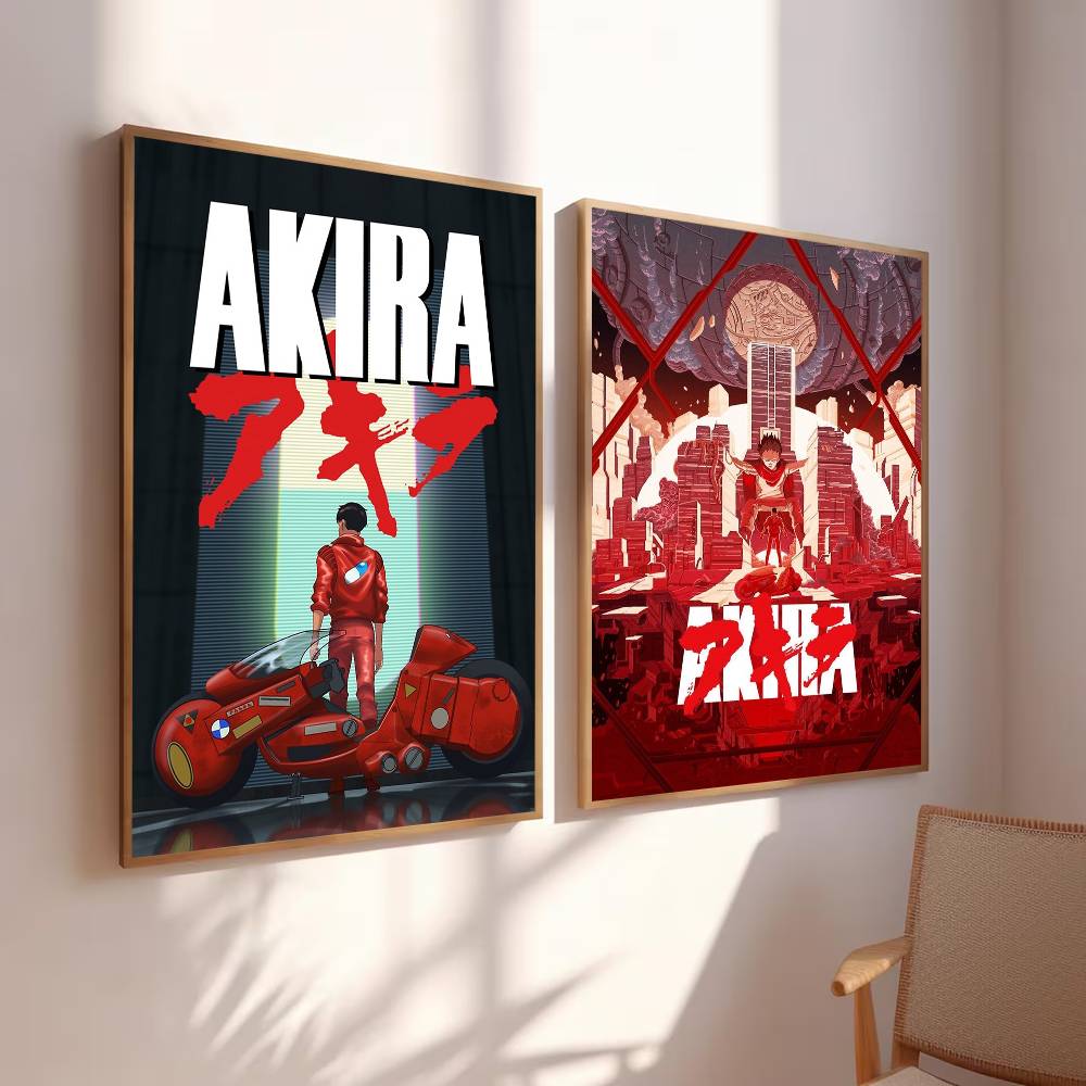 ملصق ورقي أنمي أكيرا بتصميم ري - مراجعة Retro Gaming Wallpaper وسعره