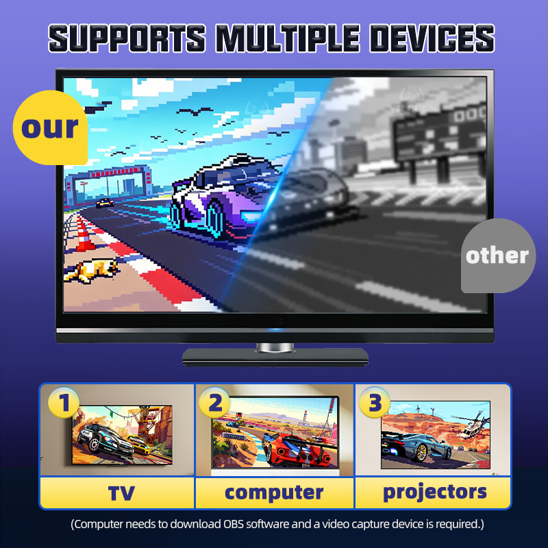 جهاز ألعاب ريترو 16 بت بدقة 4K - مراجعة Retro Gaming Device وسعره