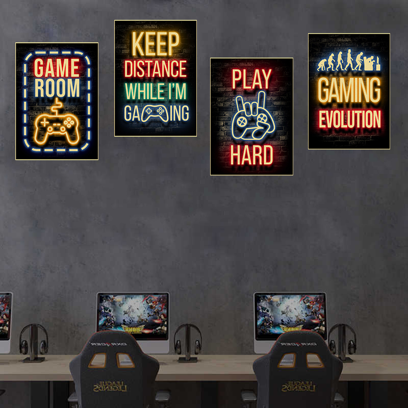 الرجعية الألعاب يقتبس الملصقات - مراجعة Retro Gaming Wallpaper وسعره