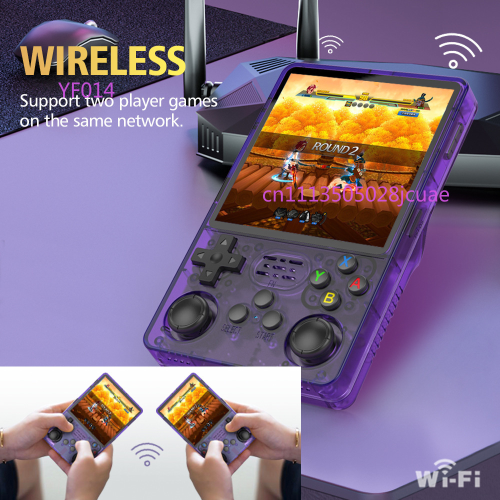 جهاز ألعاب محمول R36Plus مفتوح - مراجعة Retro Gaming System وسعره