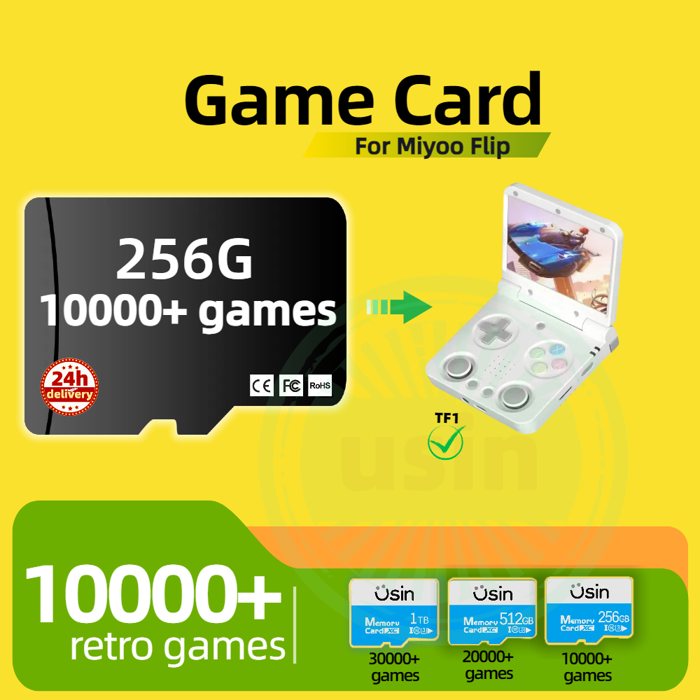 بطاقة الألعاب لـ Miyoo Flip 30 - مراجعة Memory Card Ps1 وسعره