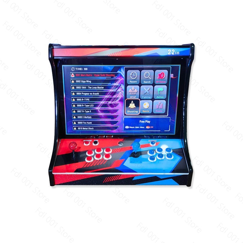 جهاز ألعاب أركيد بشاشة LCD مقا - مراجعة Retro Gaming Cabinet وسعره
