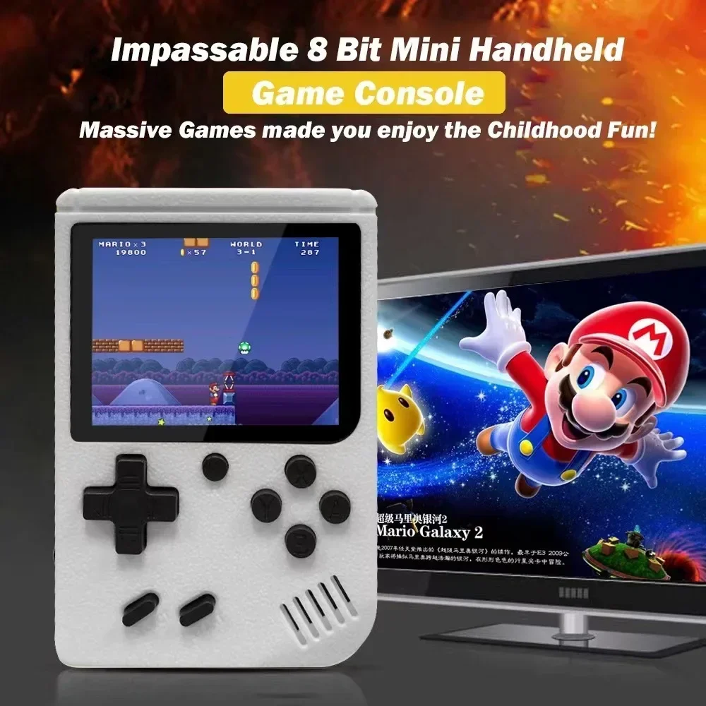 جهاز ألعاب فيديو محمول صغير بت - مراجعة Retro Gaming Device وسعره