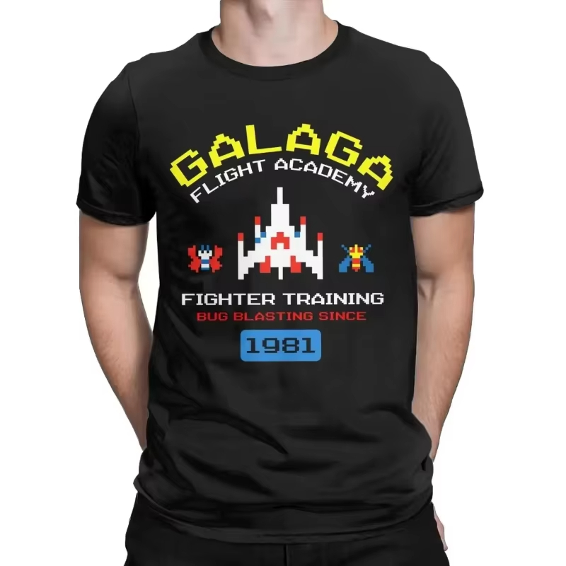 تي شيرت رجالي قطني بتصميم لعبة - مراجعة Retro Gaming Gift Ideas وسعره