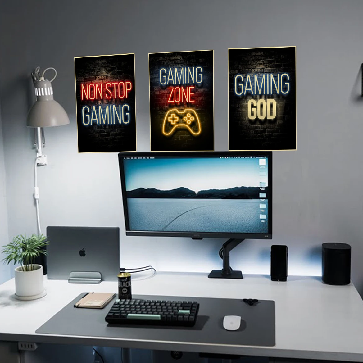 ملصقات الألعاب لعبة ريترو كراف - مراجعة Retro Gaming Wallpaper وسعره